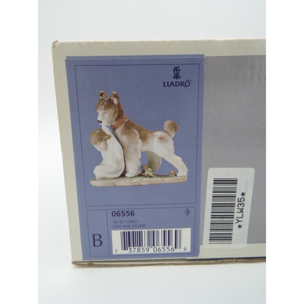 #27 - Lladro Safe and Sound Dog with Girl - Picture 7 of 7